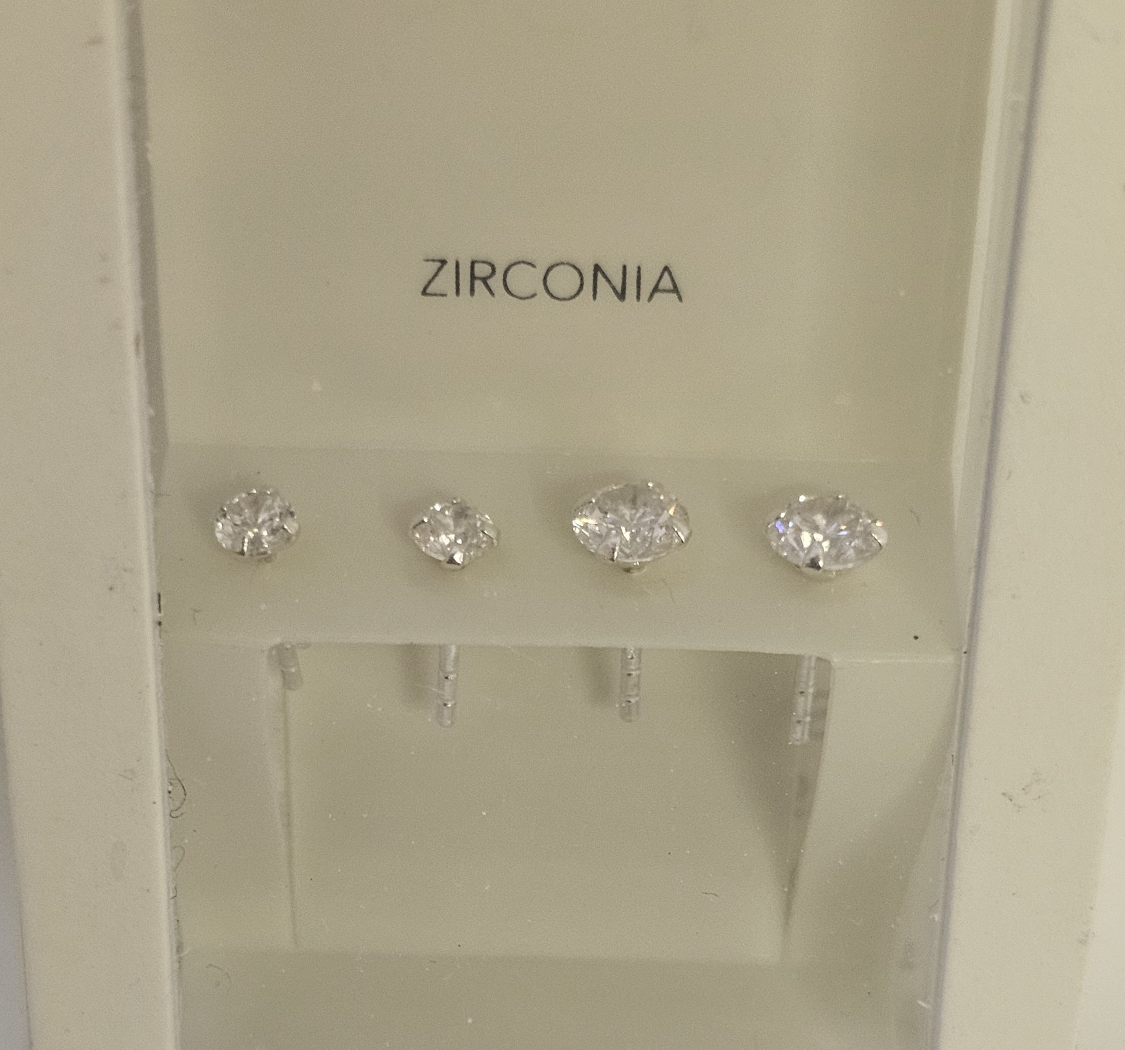 پک نقره ۹۲۵ گوشواره جواهری دوتایی 💎نقره وارداتی ۹۲۵💎آویدخت شاپ 