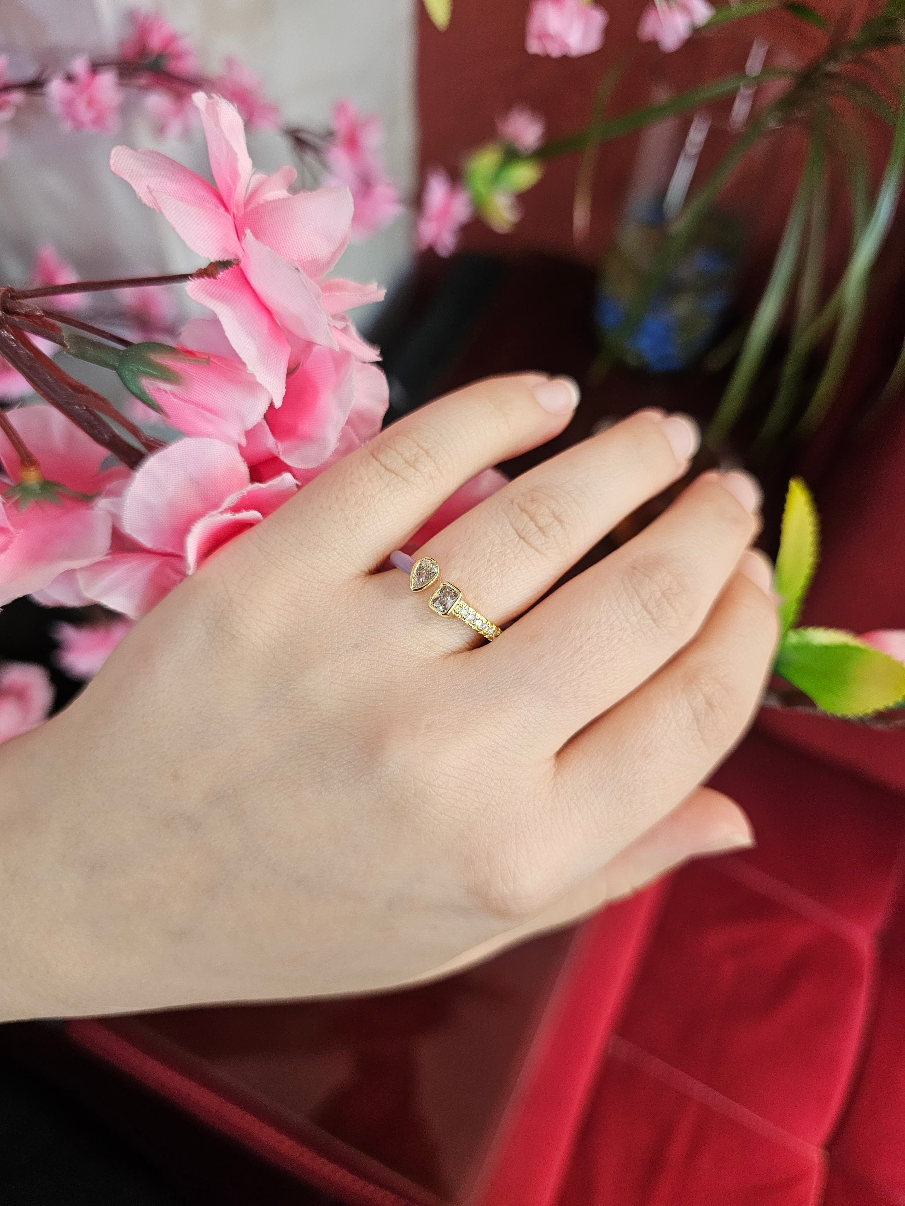 انگشتر میناکاری رنگی 🍭 رنگ ثابت استیل فوق العاده با کیفیت ❤️🌿آویدخت شاپ❤️